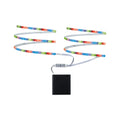 Paulmann Function Mobil Strip 2x80cm RGB 1,2W 9V 6LR61 Weiß Metall/Kunststoff