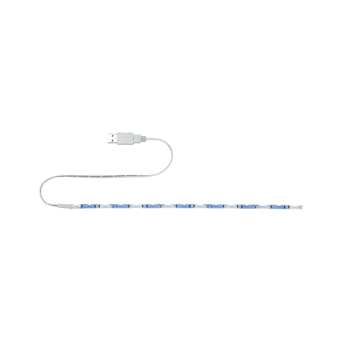 Paulmann Function USB-Strip 30cm Blau/Weiß 1,5W 5V Weiß Metall/Kunststoff