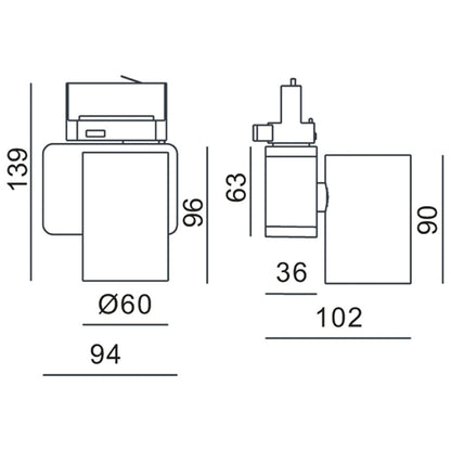 Deko-Light Nihal Mini 15W silberfarben