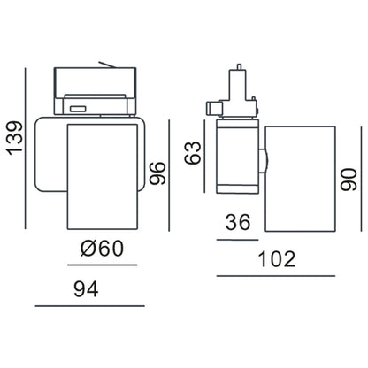Deko-Light Nihal Mini 15W silberfarben
