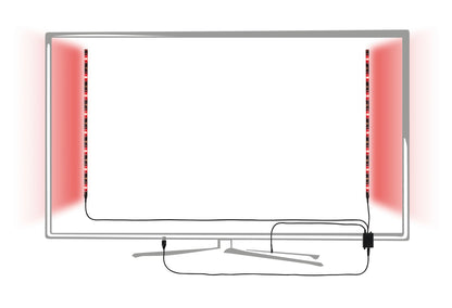 Paulmann Function USB-Strip 2x50cm RGB 2,5W 5V Schwarz Metall/Kunststoff