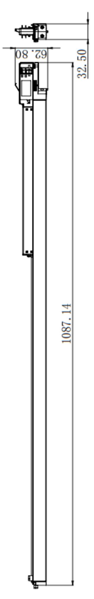 Deko-Light Linear 100, 28 W, 4000 K, Schwarz