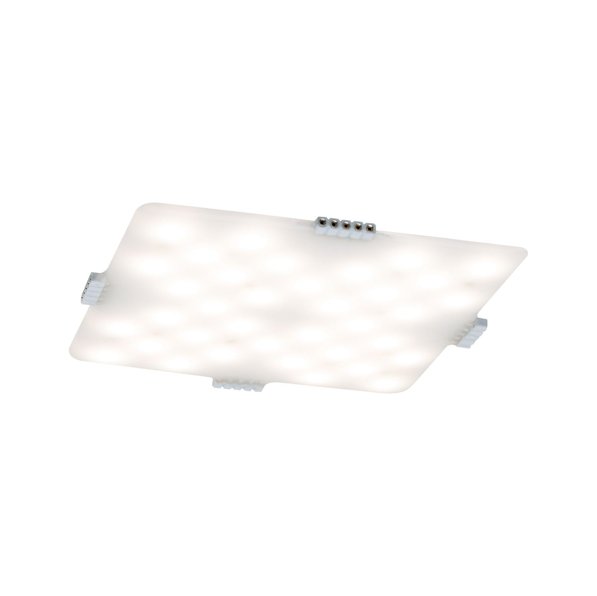 Paulmann Function MaxLED Softpad Basisset 3x 85x85mm 3x3,3W 230/24V 24VA Silber Kst