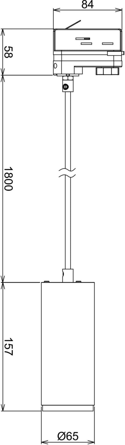 Deko-Light Lucea 10 CCT, 10 W, DIM, 3000/4000 K, Schwarz