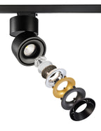 Deko-Light Uni 2 Tilt, 17 W, DIM, 3000 K, Schwarz
