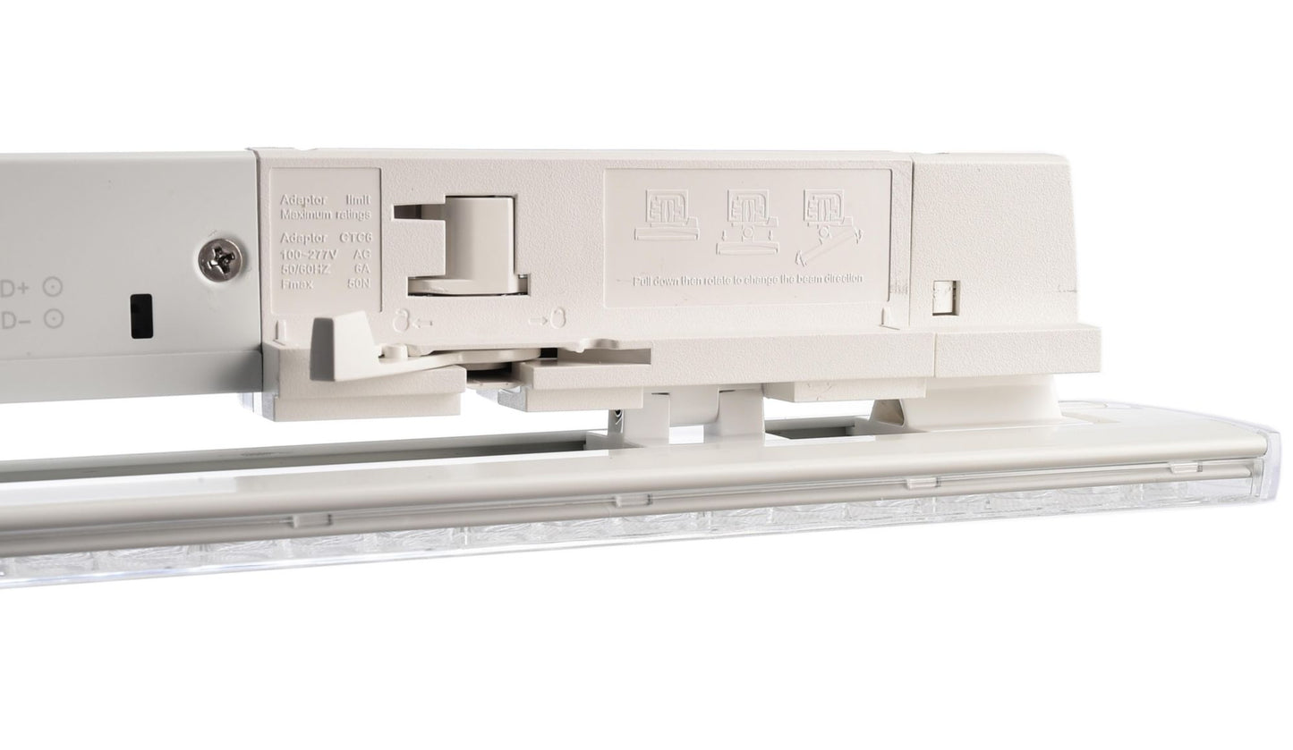 Deko-Light Linear Pro, Tilt, 50 W, DALI, 4000 K, Weiß