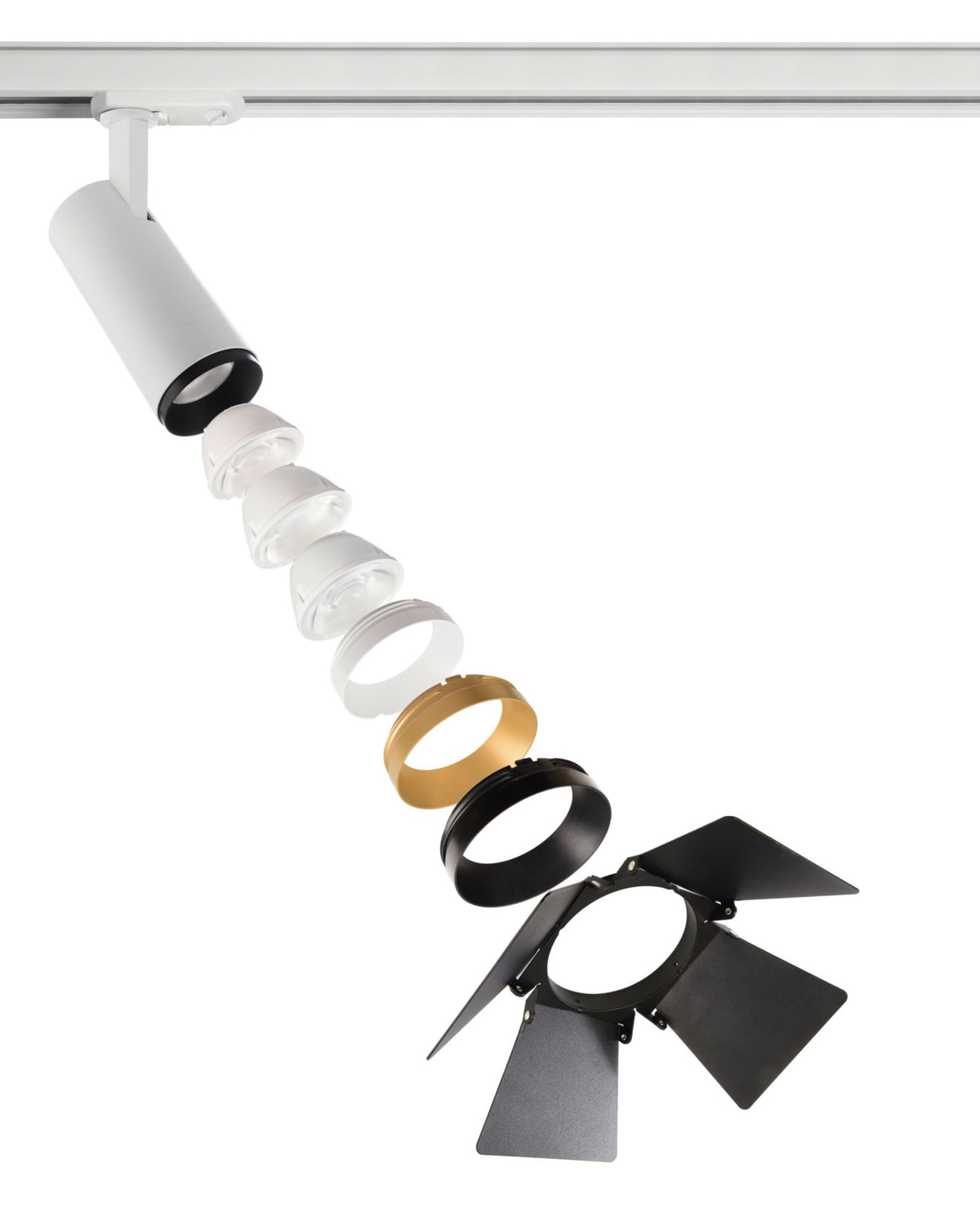 Deko-Light Lucea 10 Tilt, 10 W, DIM, 2700 K, Schwarz