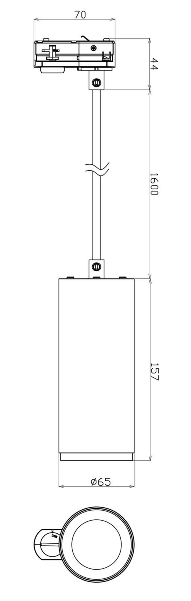Deko-Light Lucea 10 DTW 10 W, 1800-2700 K, Weiß
