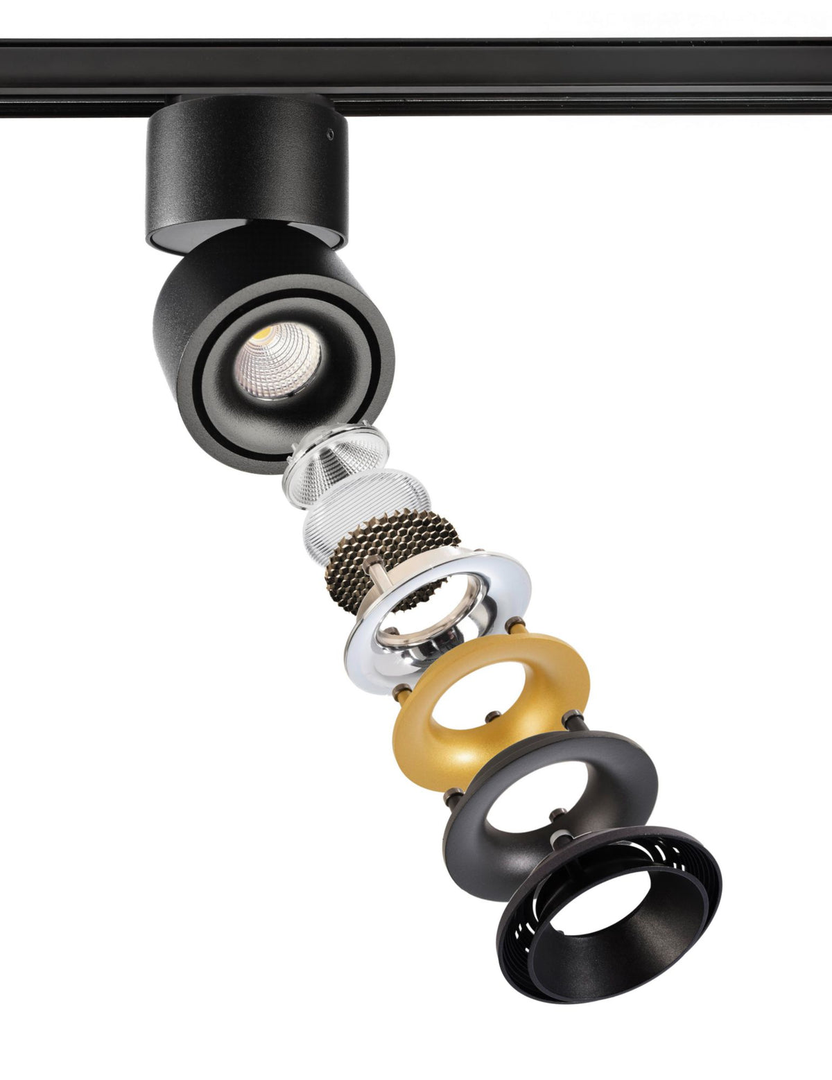 Deko-Light Uni 2 Mini, Tilt, 11,3 W, DIM, 2700 K, Schwarz