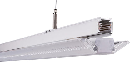 Deko-Light Linear Pro, Fold, 50 W, DALI, 3000 K, Weiß