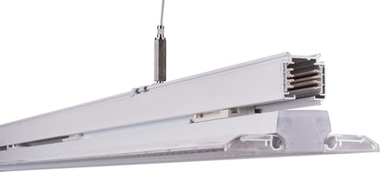 Deko-Light Linear Pro, Fold, 50 W, DALI, 3000 K, Weiß