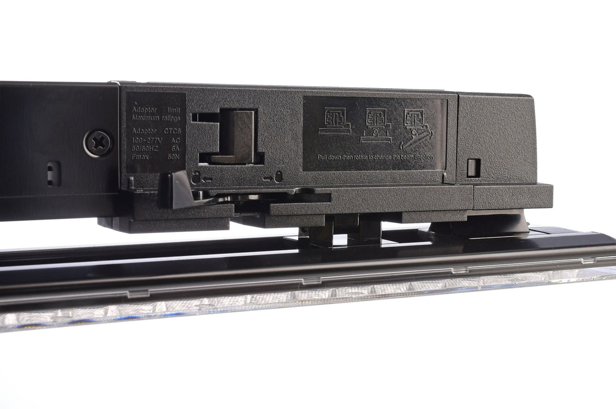 Deko-Light Linear Pro, Tilt, 20 W, 3000 K, Schwarz