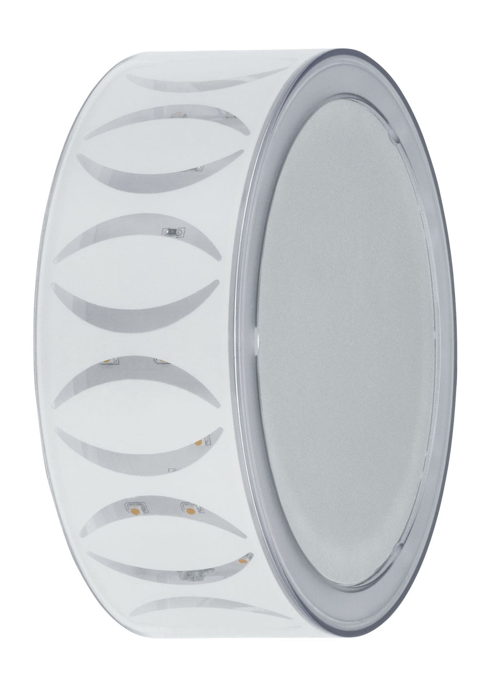 Paulmann WallCeiling DecoBeam 3,5W LED 150mm Ws matt/Chrom m/Transp 230V Metall/Acry