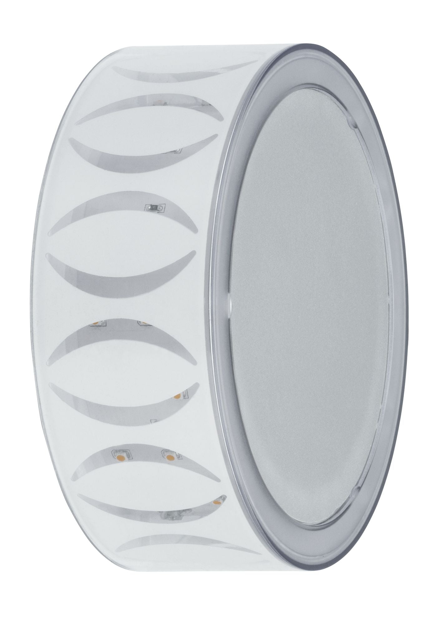 Paulmann WallCeiling DecoBeam 3,5W LED 150mm Ws matt/Chrom m/Transp 230V Metall/Acry