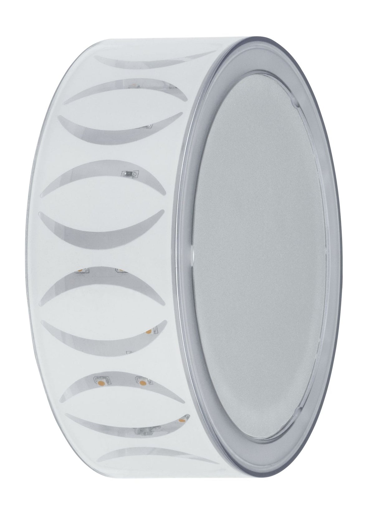 Paulmann WallCeiling DecoBeam 3,5W LED 150mm Ws matt/Chrom m/Transp 230V Metall/Acry