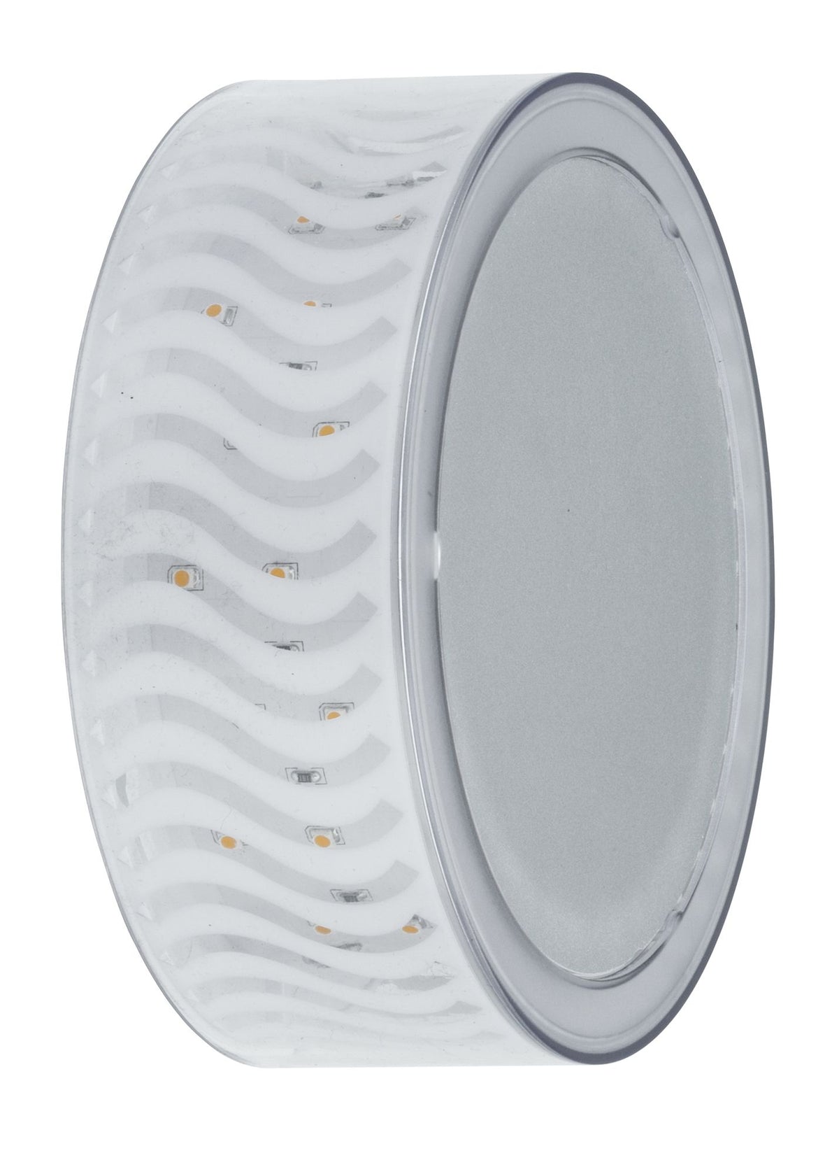 Paulmann WallCeiling DecoBeam 3,5W LED 150mm Ws matt/Chrom m/Transp 230V Metall/Acry
