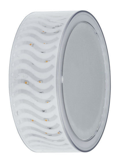 Paulmann WallCeiling DecoBeam 3,5W LED 150mm Ws matt/Chrom m/Transp 230V Metall/Acry