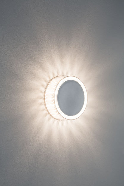 Paulmann WallCeiling DecoBeam 3,5W LED 150mm Ws matt/Chrom m/Transp 230V Metall/Acry