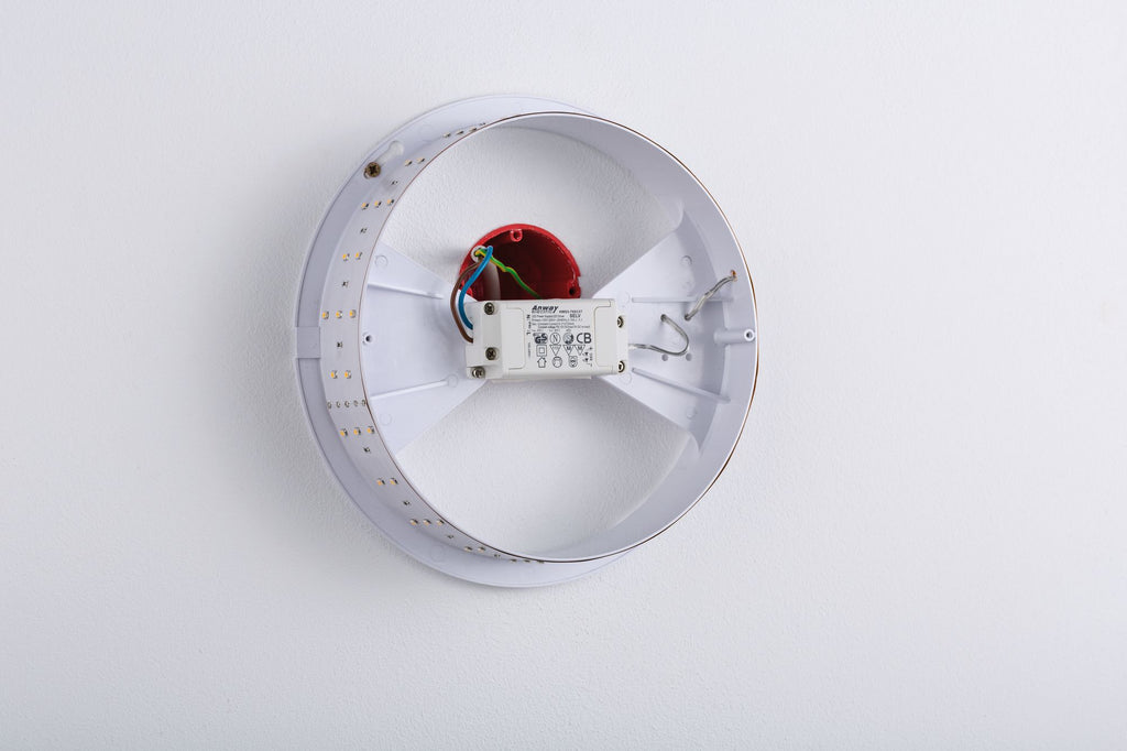 Paulmann WallCeiling DecoBeam 3,5W LED 150mm Ws matt/Chrom m/Transp 230V Metall/Acry