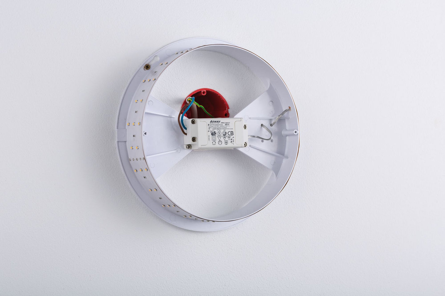 Paulmann WallCeiling DecoBeam 3,5W LED 150mm Ws matt/Chrom m/Transp 230V Metall/Acry