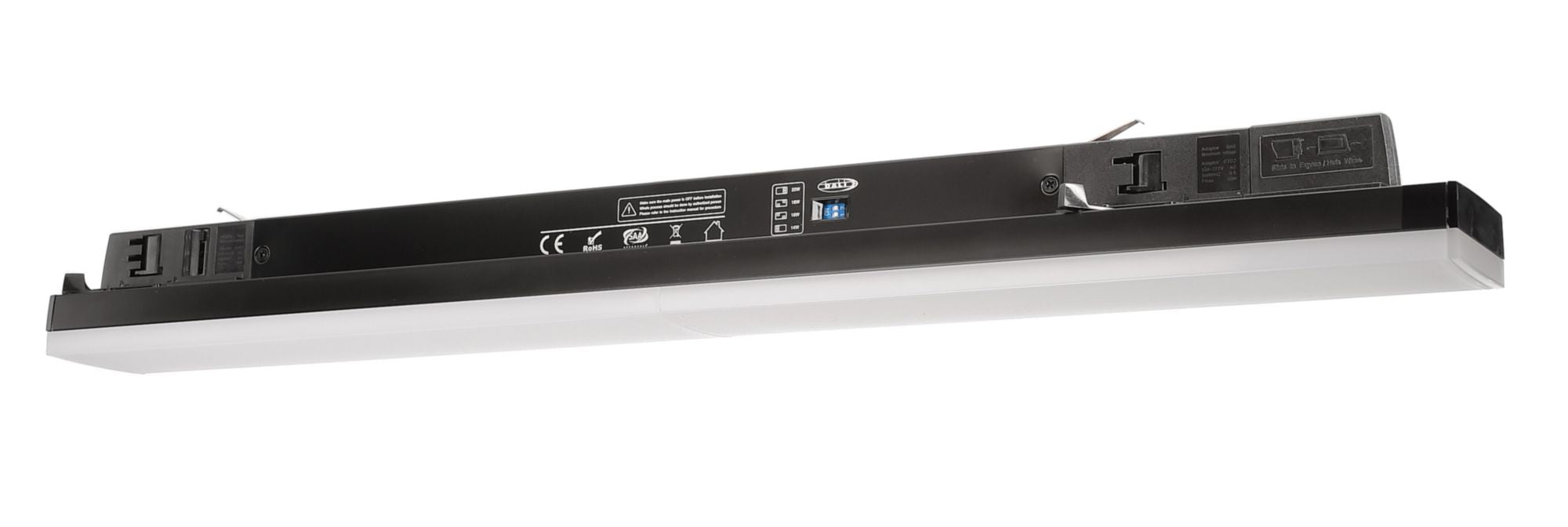 Deko-Light Linear Pro 60, 20 W, DALI, 3000 K, Schwarz
