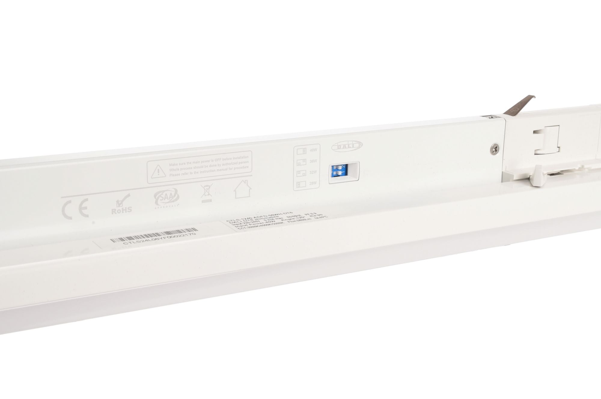 Deko-Light Linear Pro 120, 40 W, DALI, 3000/3500/4000 K, Weiß