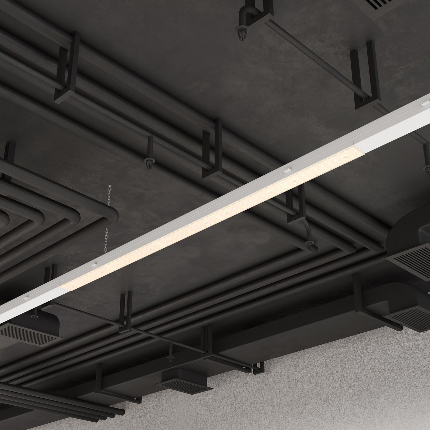 Deko-Light Sanotrunk Universal 90 Grad, 70 W, DALI, 4000 K, Weiß