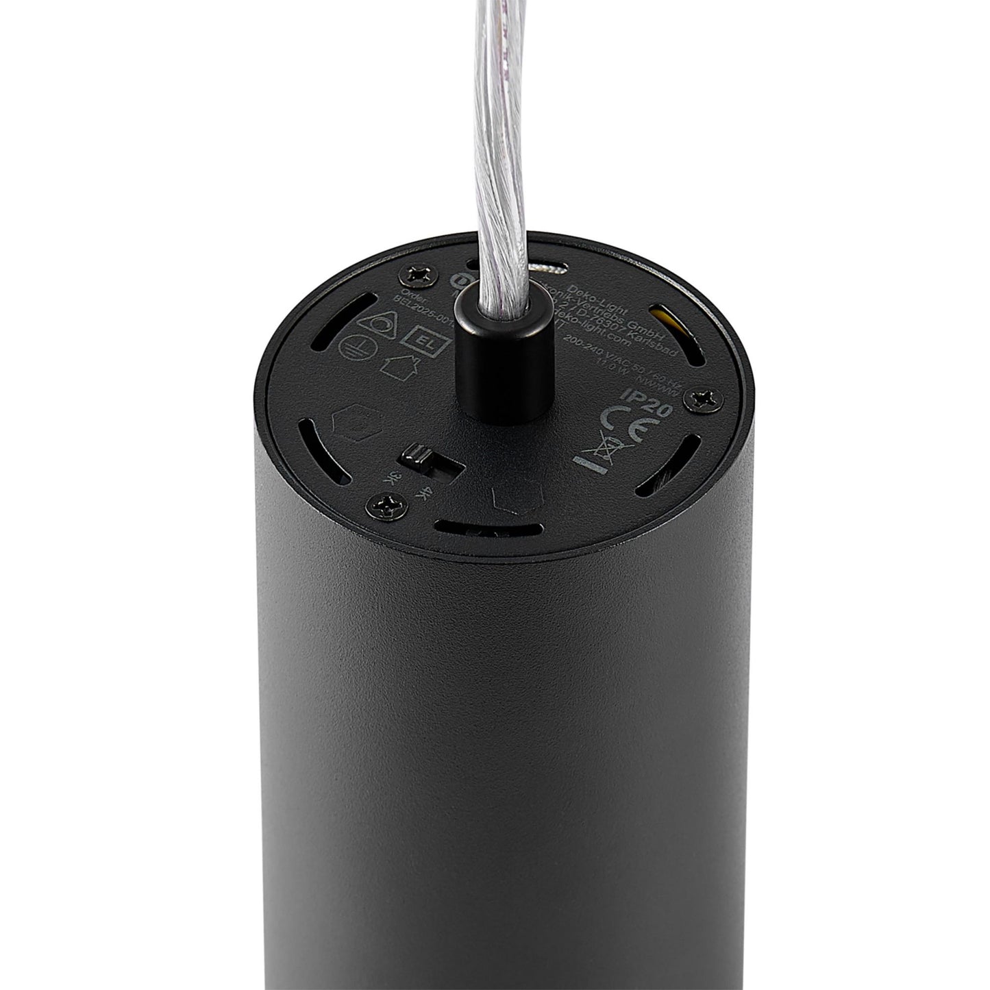 Deko-Light Lucea 10 CCT, 11 W, DALI, 3000/4000 K, Schwarz
