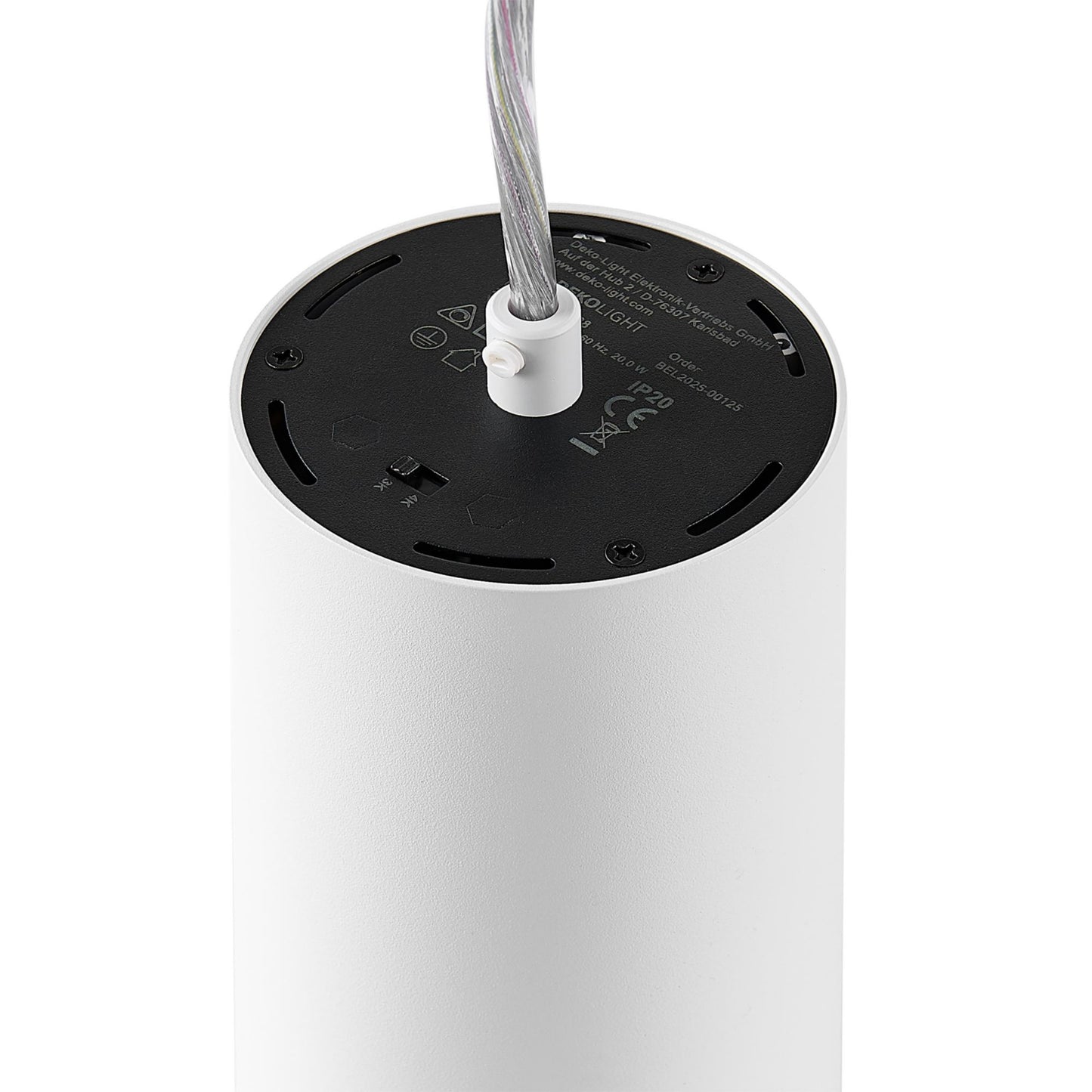 Deko-Light Lucea 20 CCT, 20 W, DALI, 3000/4000 K, Weiß