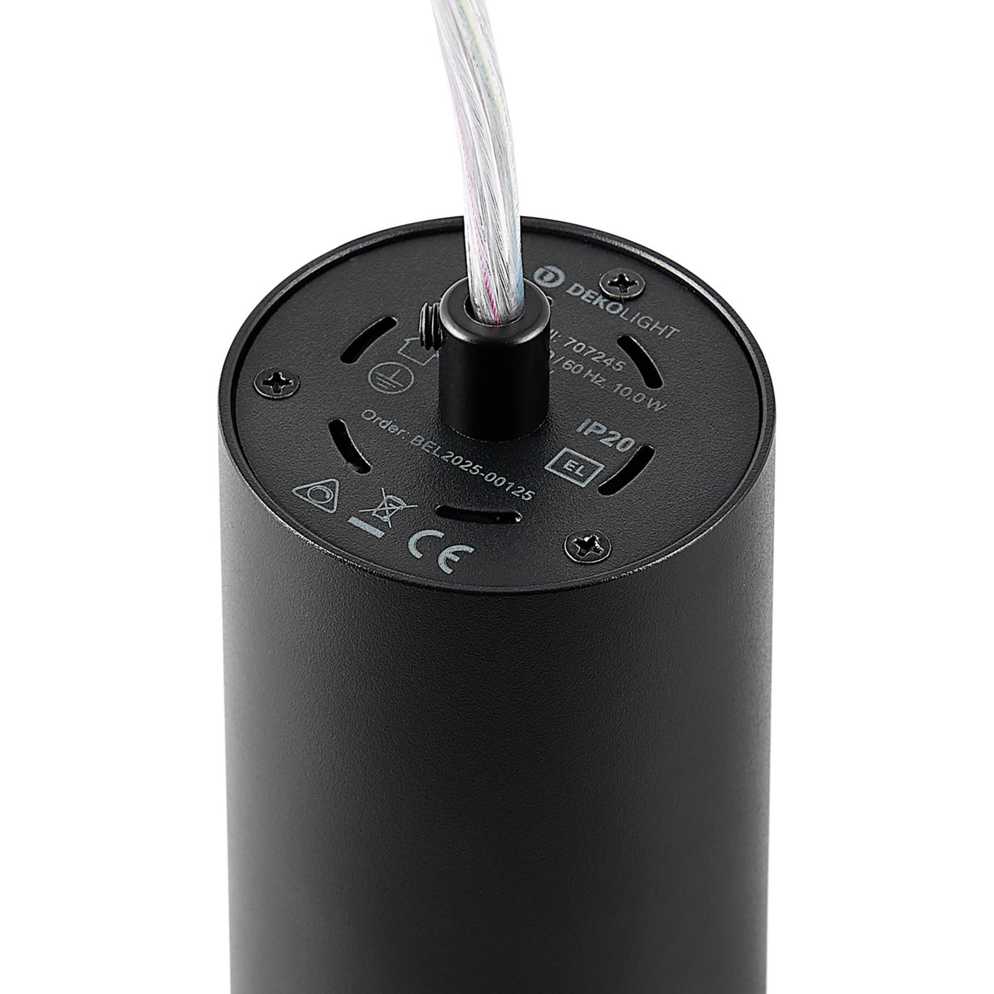 Deko-Light Lucea 10, 10 W, DALI, 2700 K, Schwarz