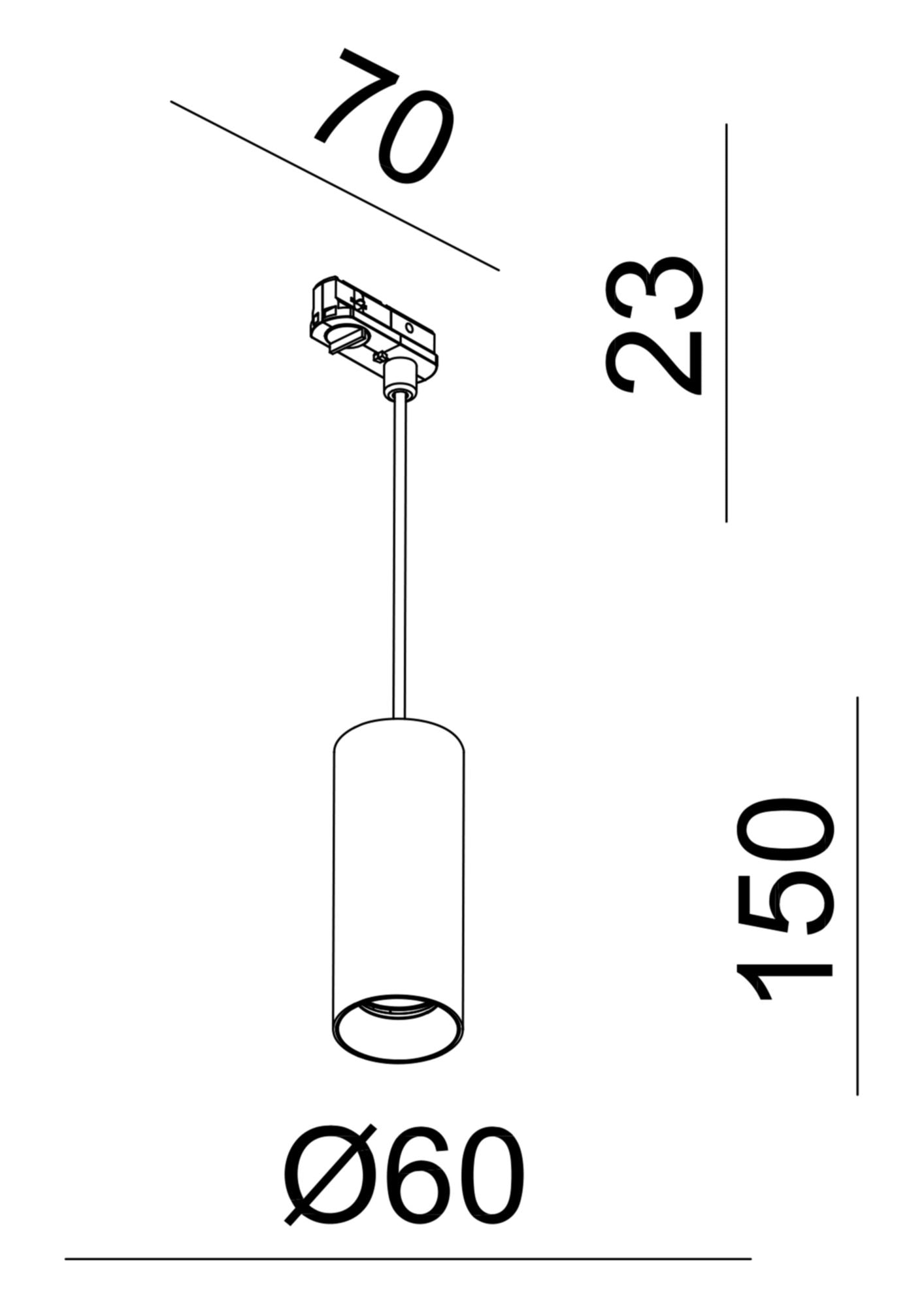 Deko-Light Can 150, 1x max. 7,5 W, GU10, Schwarz