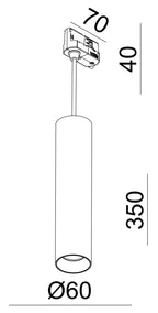 Deko-Light Can 350, 1x max. 7,5 W, GU10, Schwarz