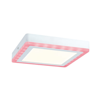 Paulmann WallCeiling Sol RGB LED-Panel 9,4W+4,6W 245x245mm Weiß 230V Alu