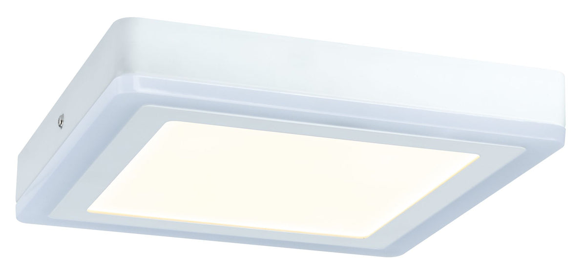 Paulmann WallCeiling Sol RGB LED-Panel 9,4W+4,6W 245x245mm Weiß 230V Alu