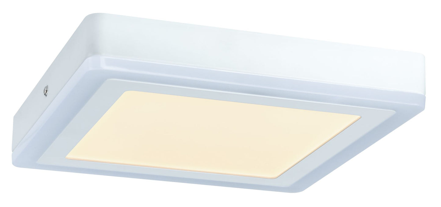 Paulmann WallCeiling Sol RGB LED-Panel 9,4W+4,6W 245x245mm Weiß 230V Alu