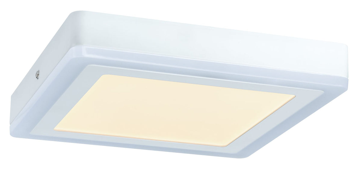 Paulmann WallCeiling Sol RGB LED-Panel 9,4W+4,6W 245x245mm Weiß 230V Alu