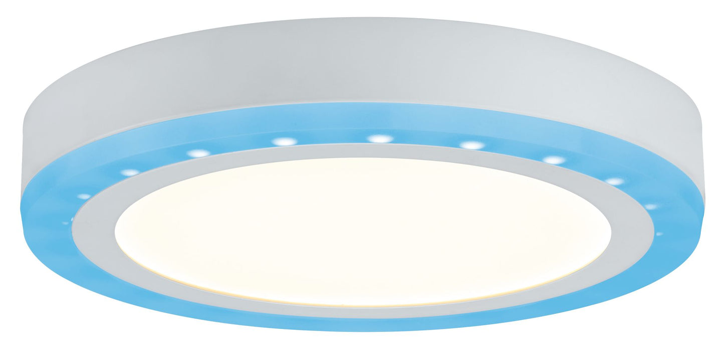 Paulmann WallCeiling Sol RGB LED-Panel 9,4W+4,6W 245mm Weiß 230V Alu
