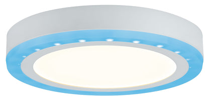 Paulmann WallCeiling Sol RGB LED-Panel 9,4W+4,6W 245mm Weiß 230V Alu