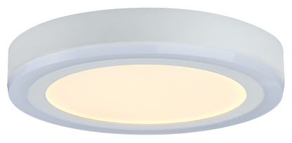 Paulmann WallCeiling Sol RGB LED-Panel 9,4W+4,6W 245mm Weiß 230V Alu