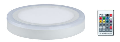 Paulmann WallCeiling Sol RGB LED-Panel 9,4W+4,6W 245mm Weiß 230V Alu