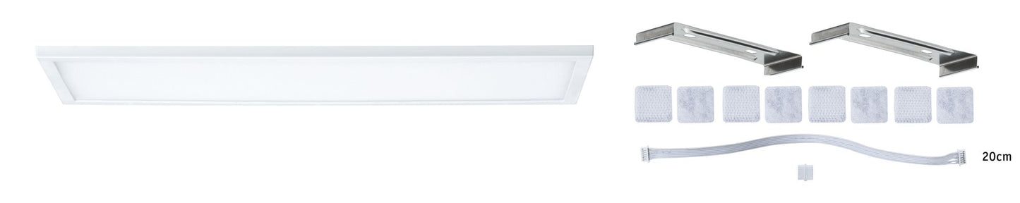 Paulmann Function Ace LED-Panel Extension 10x30cm 7,5W 24V Alu Sat Met/Kst