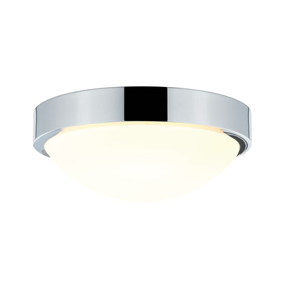 Paulmann WallCeiling Falima IP44 max.18W 260mm E27 Chrom/Weiß 230V Metall/Acryl