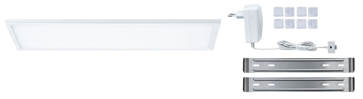 Paulmann Function Glow LED-Panel 1er BasicSet Dif 25x40cm 8W 230/24V 24VA Ws Sat Met/Kst