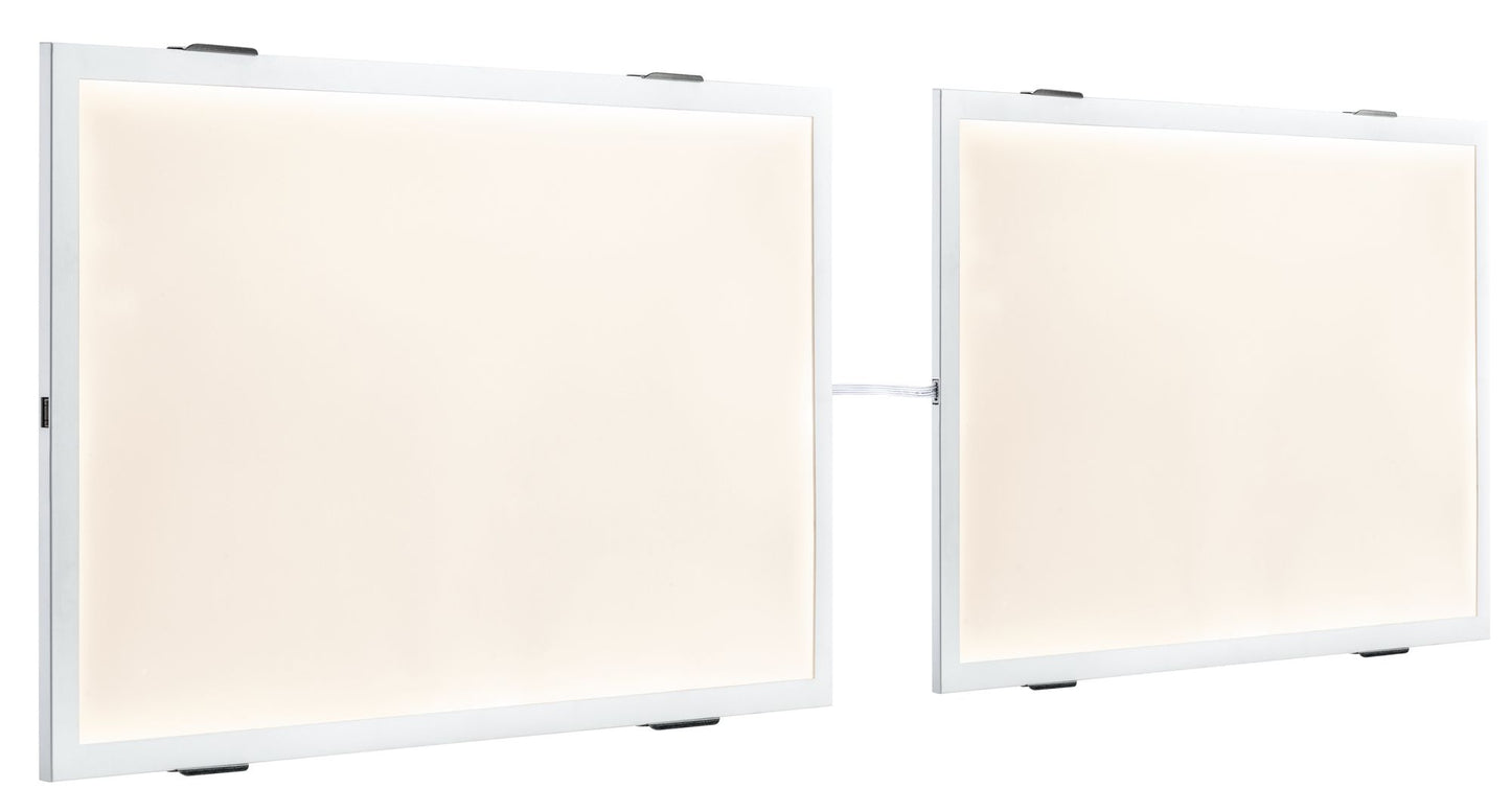 Paulmann Function Glow LED-Panel Extension Dif 25x40cm 8W 230/24V Ws Sat Met/Kst