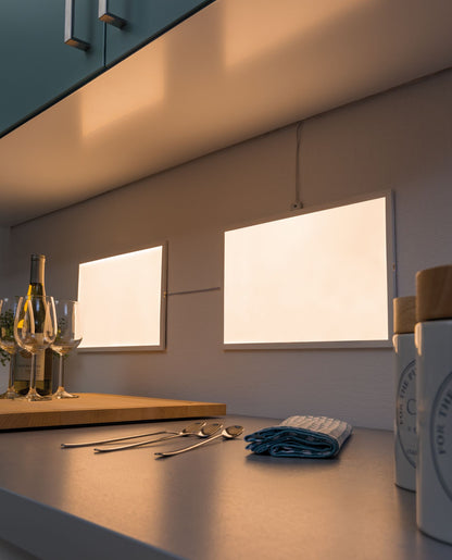 Paulmann Function Glow LED-Panel Extension Dif 25x40cm 8W 230/24V Ws Sat Met/Kst