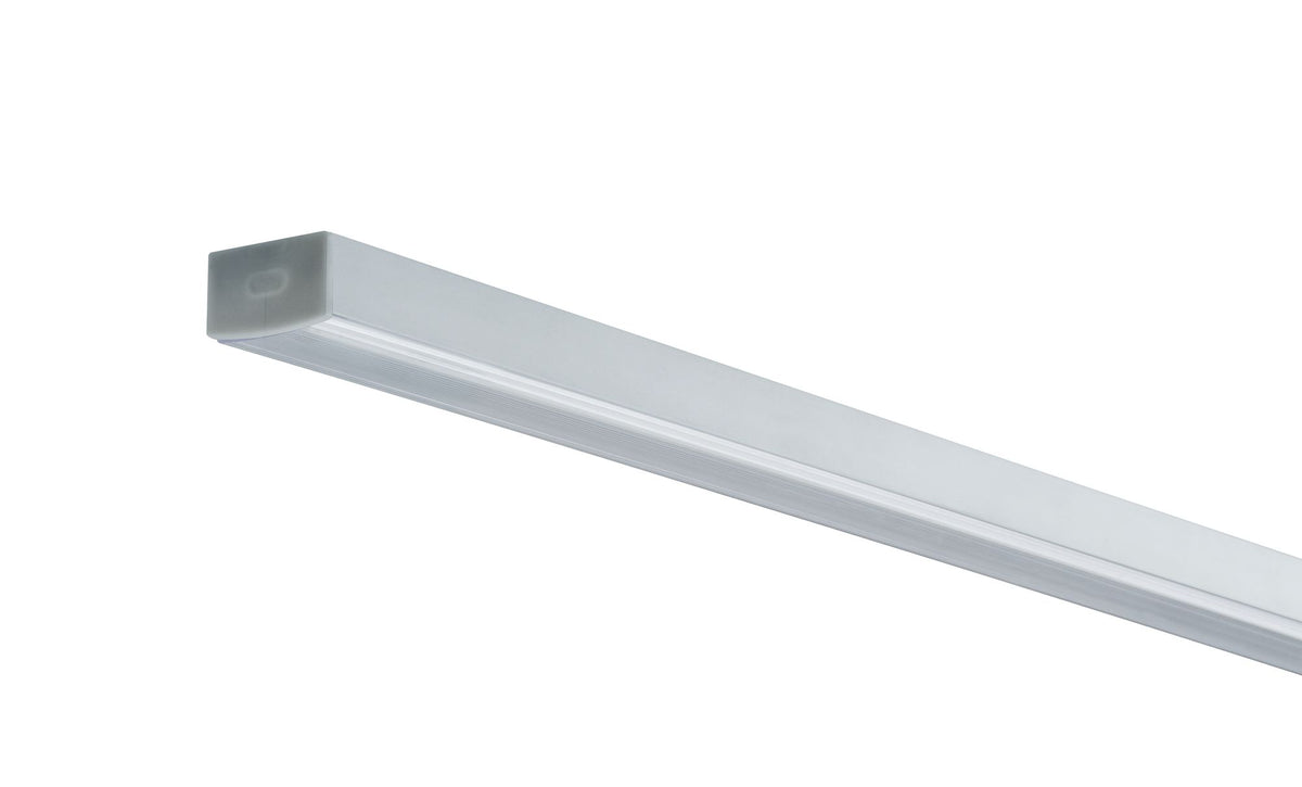 Paulmann Function Square Profil Diffusor 100cm Alu eloxiert Satin Alu Kunststoff