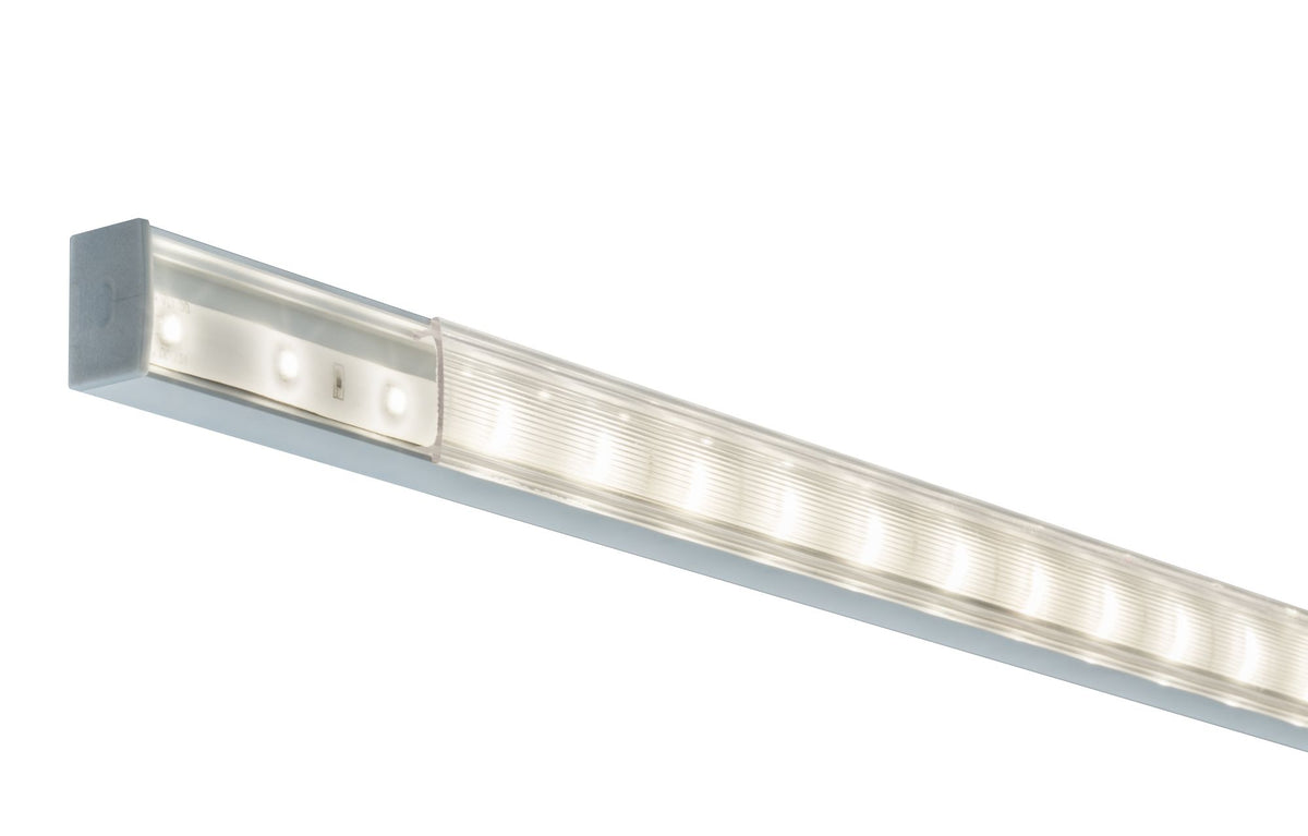 Paulmann Function Square Profil Diffusor 200cm Alu eloxiert Satin Alu Kunststoff