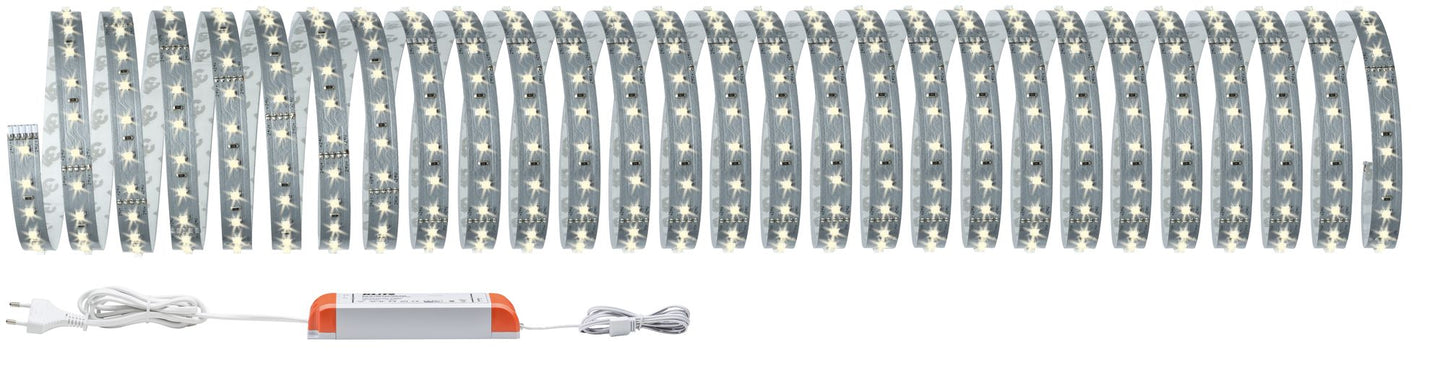 Paulmann Function MaxLED 500 Basisset 10m Warmweiß 70W 230/24V 80VA Silber