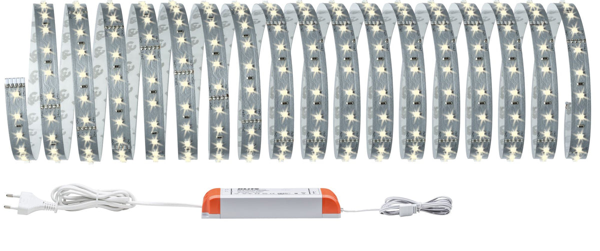 Paulmann Function MaxLED 500 Basisset 10m Warmweiß 70W 230/24V 80VA Silber