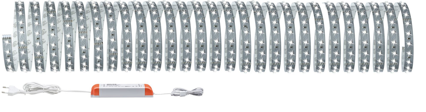 Paulmann Function MaxLED 500 Basisset 10m Tageslichtweiß 60W 230/24V 75VA Silber